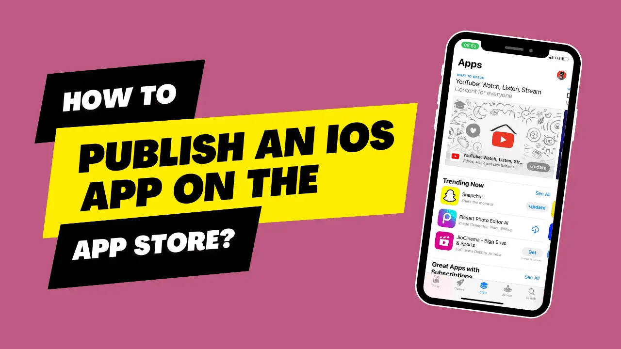 how to publish an iOS app on the app store