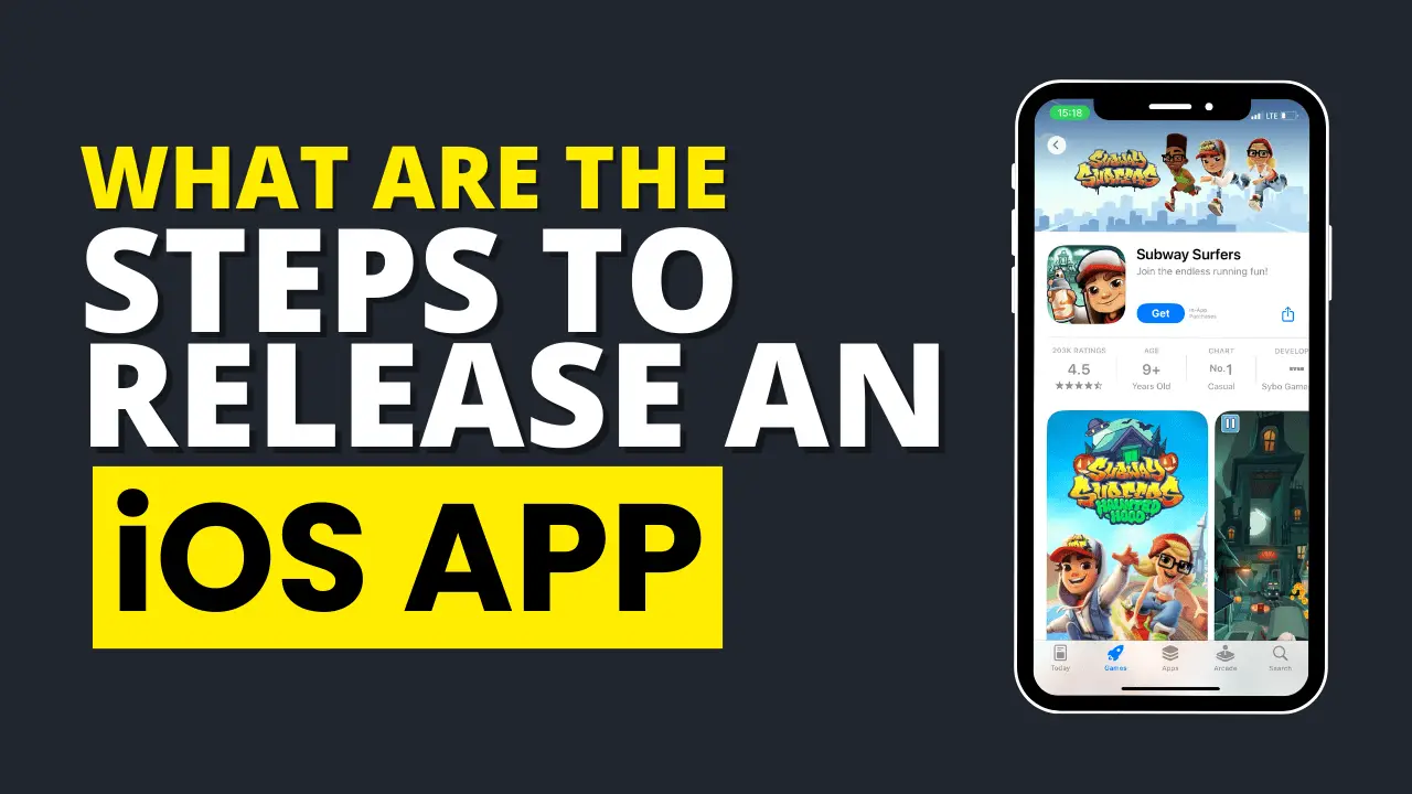 what are the steps to release an iOS app